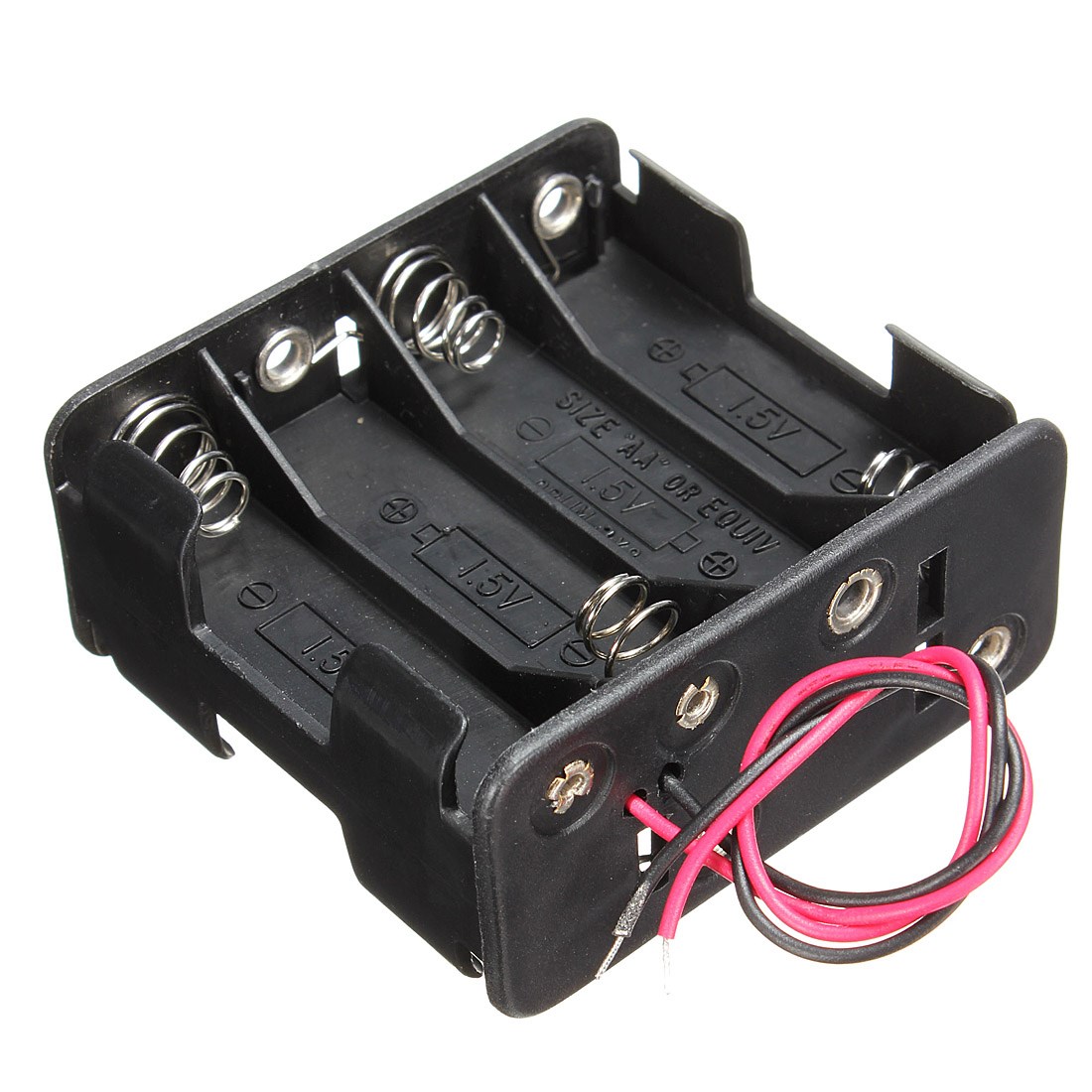 Support de piles pour 8x piles AA 12V – Image 2