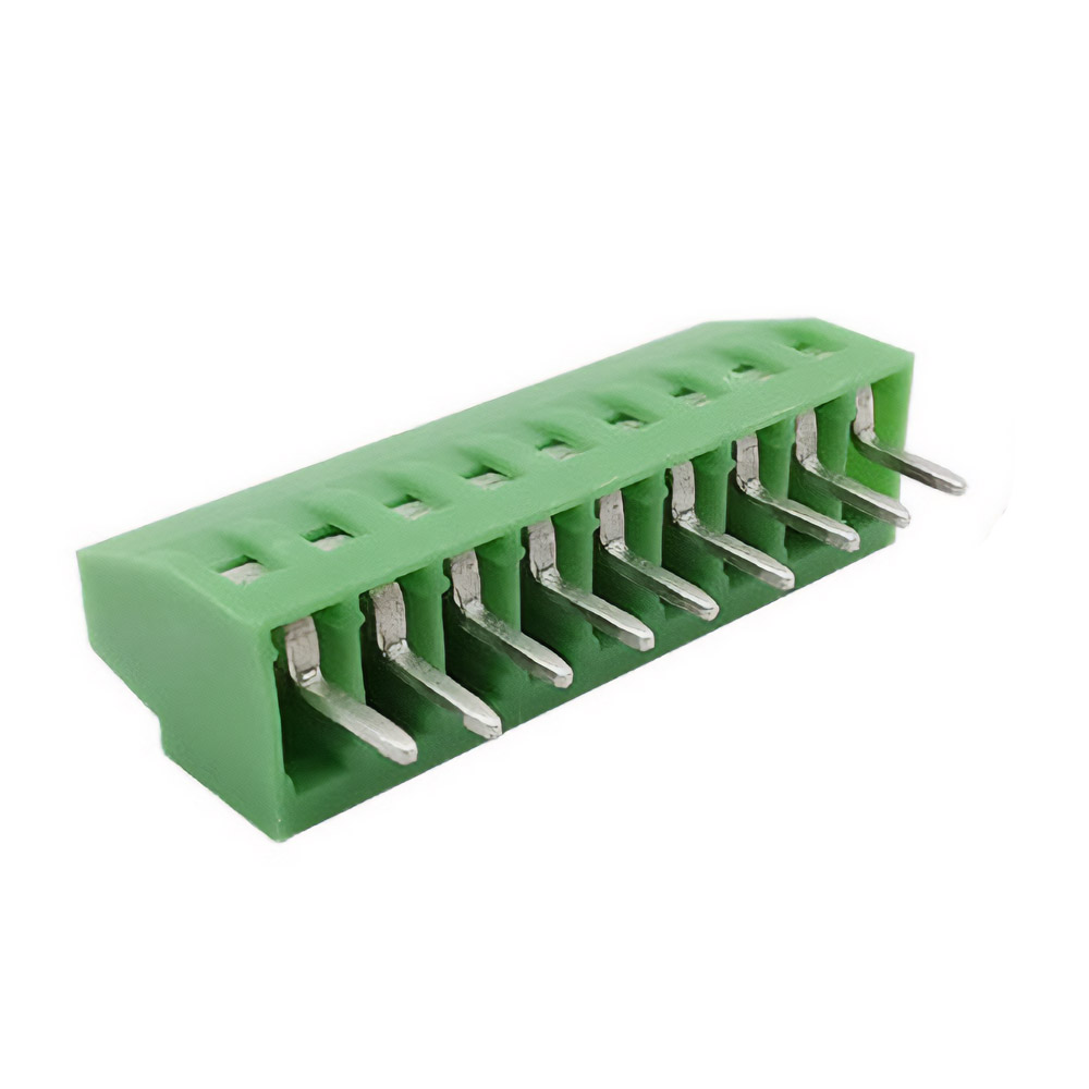 10x Bornes à vis 9 broches 2,54 mm 150V 6A pour câbles 26-18 AWG – Image 3