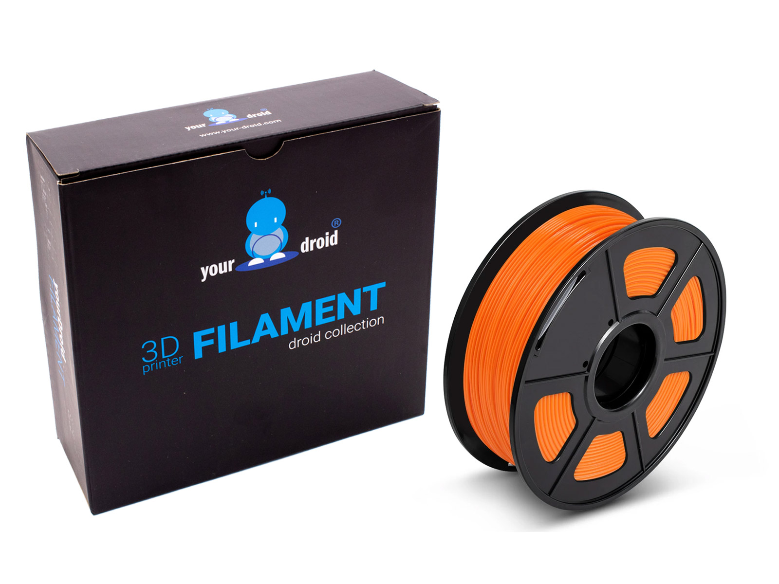 yourDroid Filament TPU Orange 1.75mm 500g – Image 2
