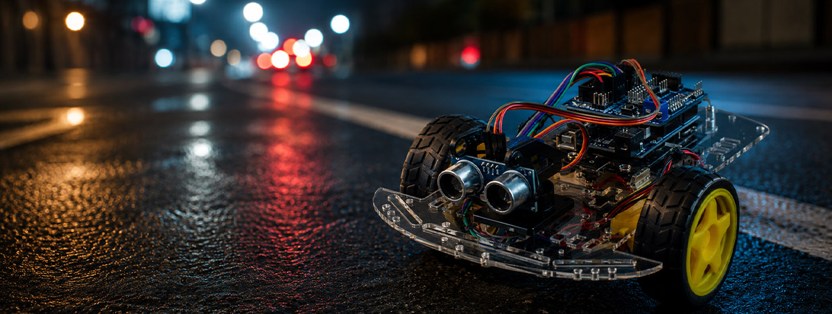 Bannière kit robot 2WD Smart Car