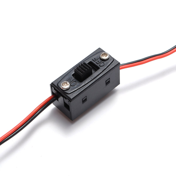 Interrupteur marche/arrêt avec connecteurs JST mâle/femelle pour batteries LiPo RC – Image 3
