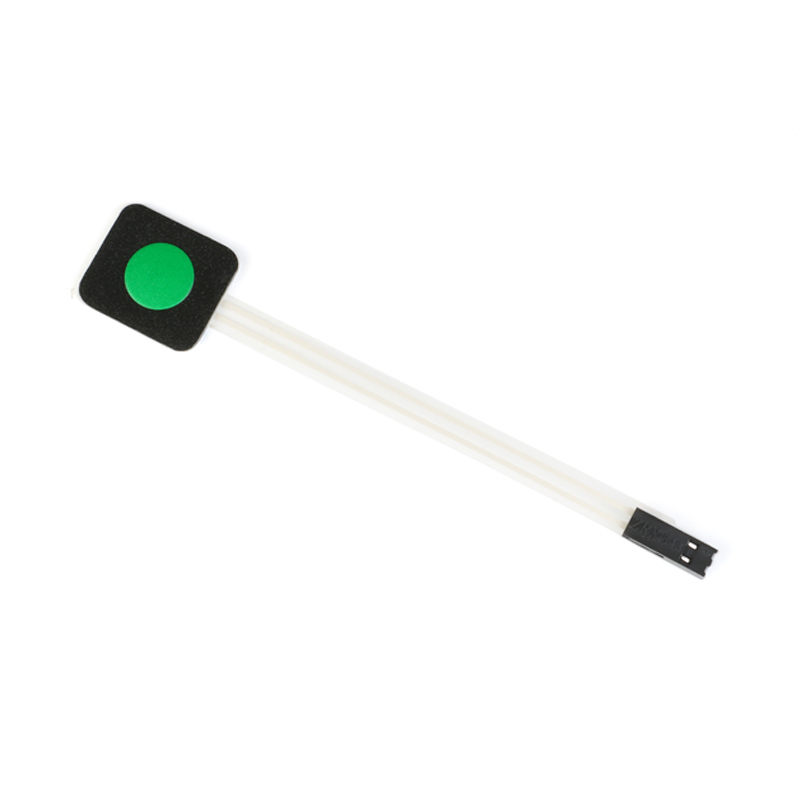 Clavier à membrane 1 touche (vert)