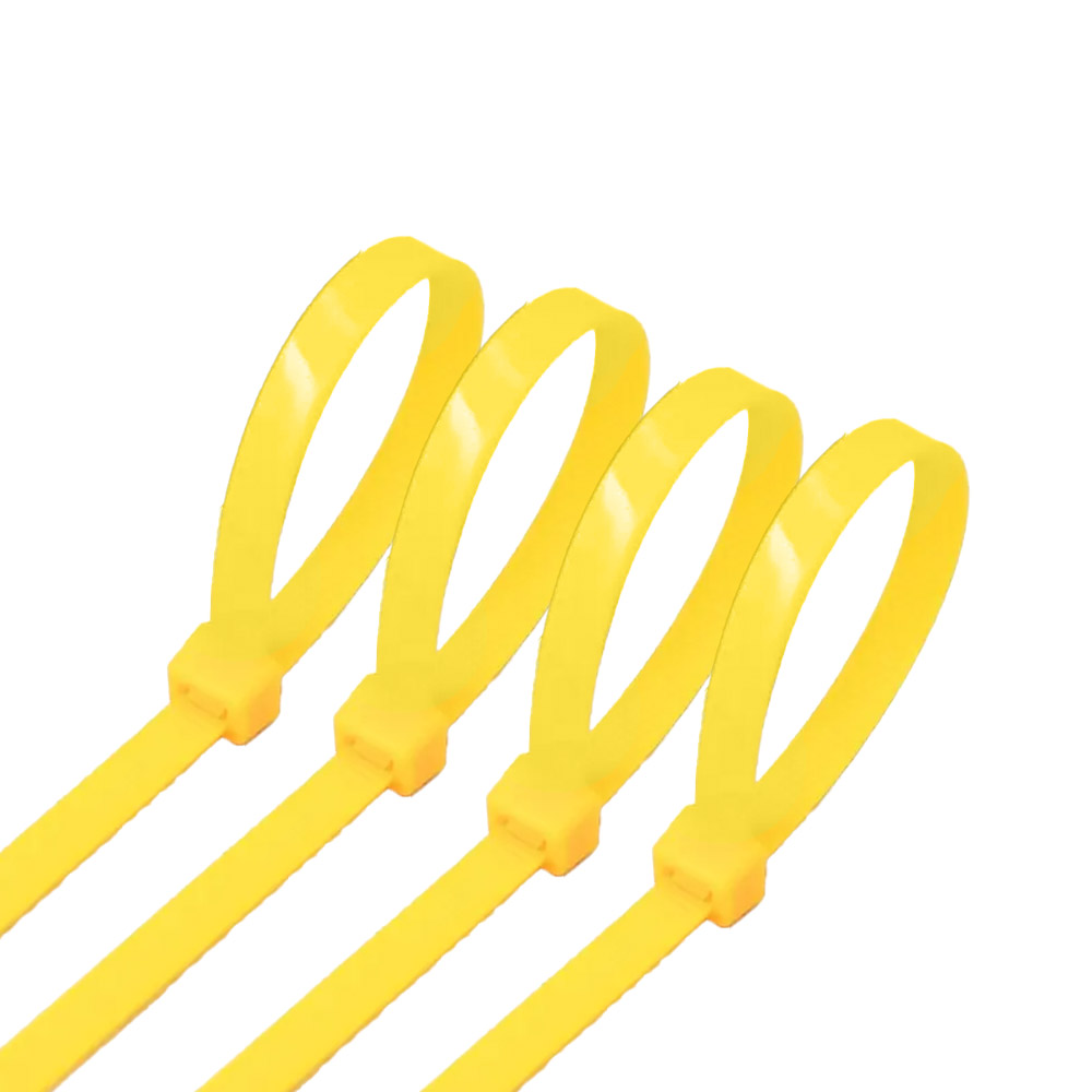 100 colliers de câble jaunes 2,5*100 mm – Image 5