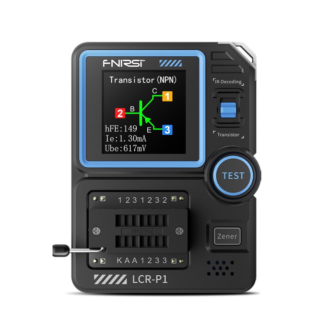 FNIRSI LCR-P1 Appareil de mesure de composants pour inductances, capacités, résistances et semi-conducteurs – Image 3