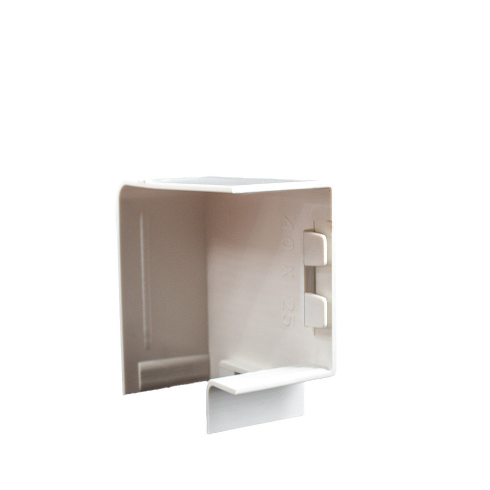 10x yourDroid goulotte en L 40x25 blanc – Image 5