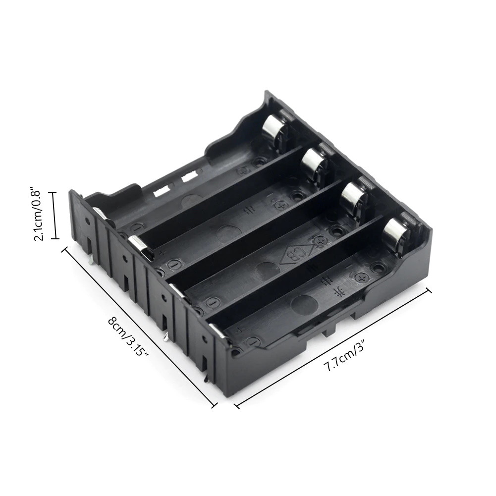Support de piles 4x 18650 3,7V – Image 2