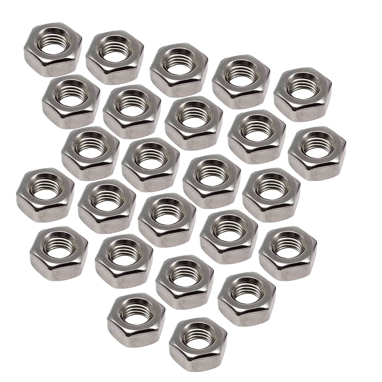 100x écrou hexagonal M2 DIN934