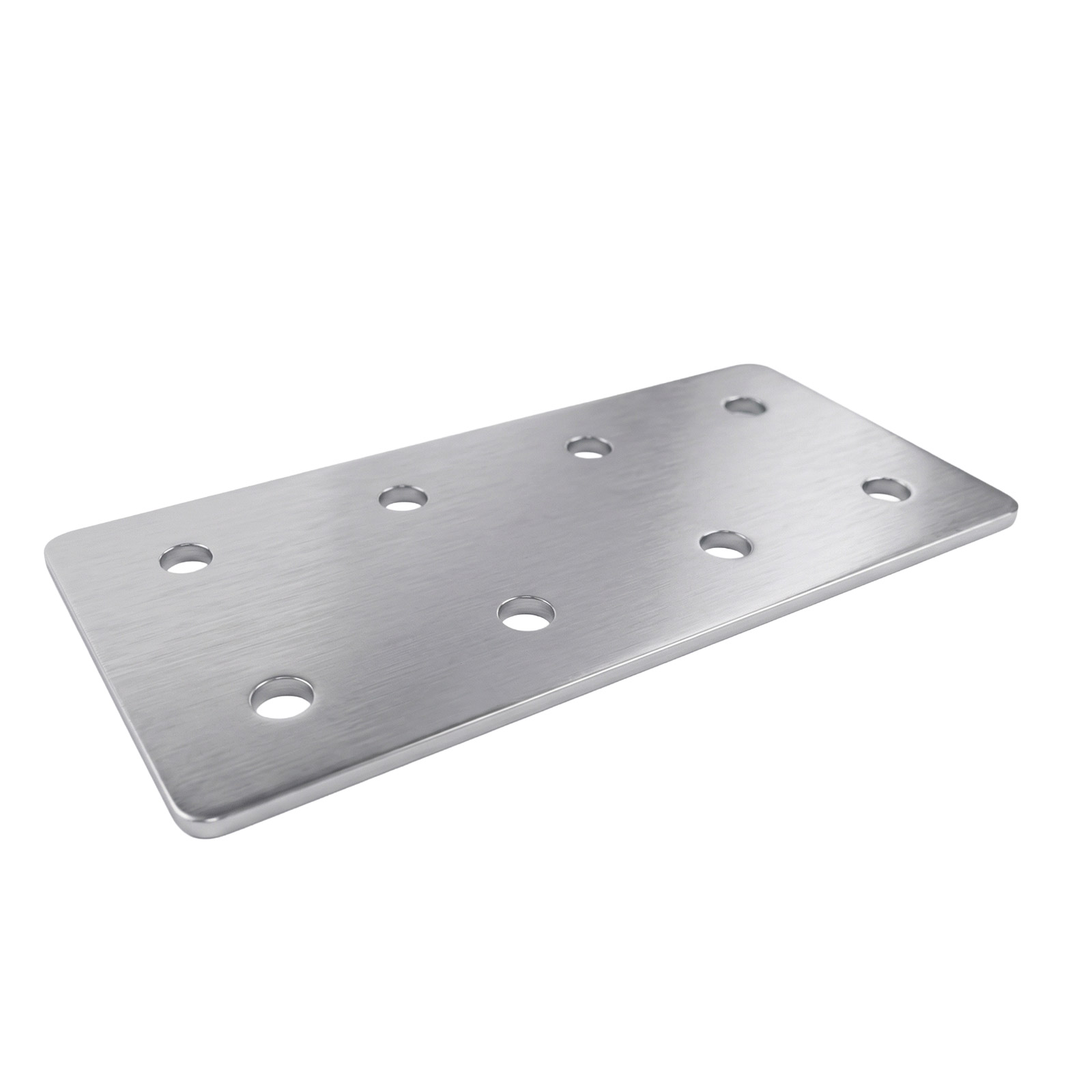 Plaque de montage 4080 pour profilés aluminium argent – Image 3