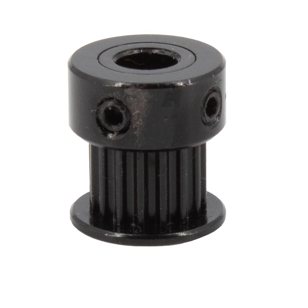 Poulie GT2 16 dents alésage 5 mm pour courroie 6 mm (Noir) – Image 2