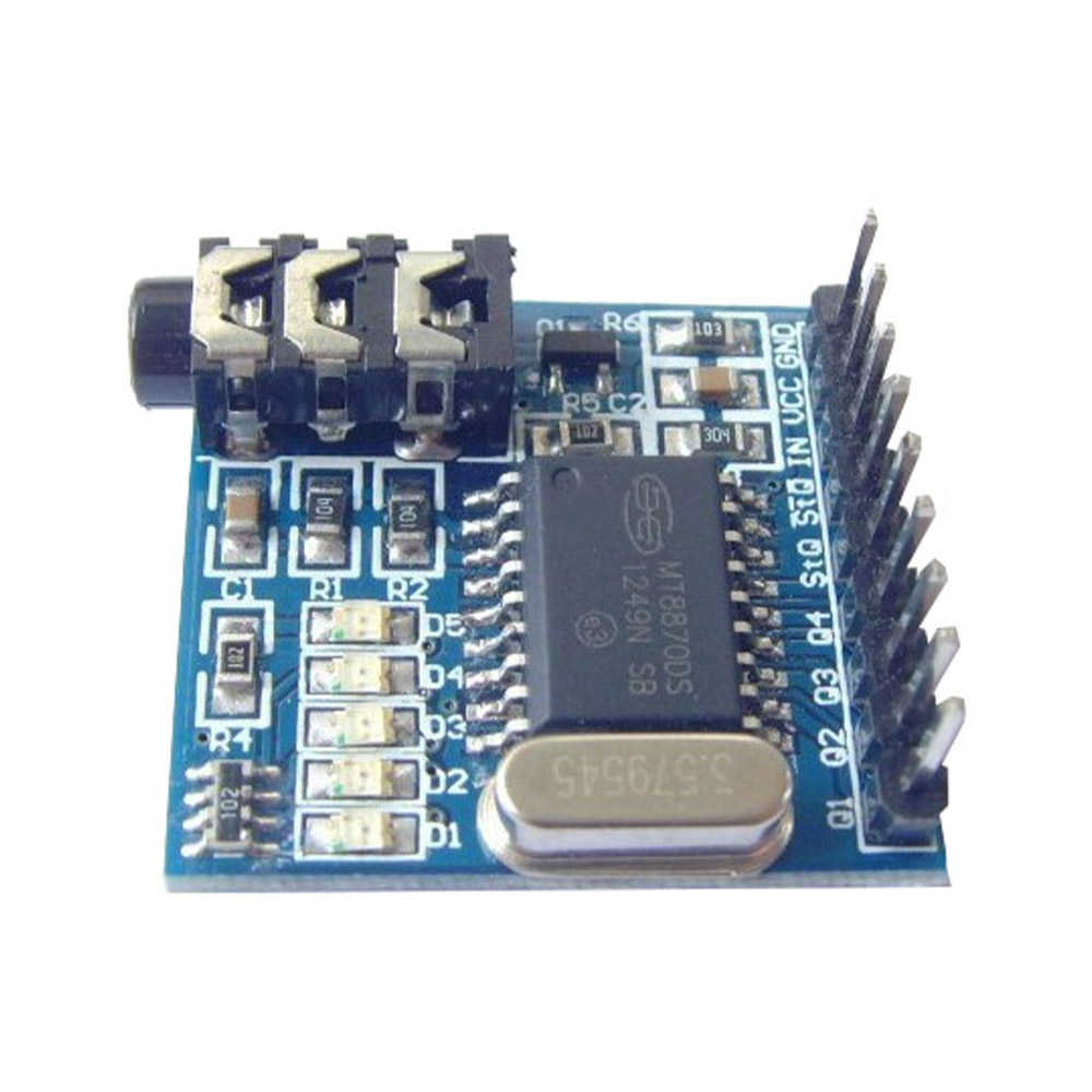 MT8870 décodeur DTMF voix/audio - module téléphone pour Arduino Phone – Image 4