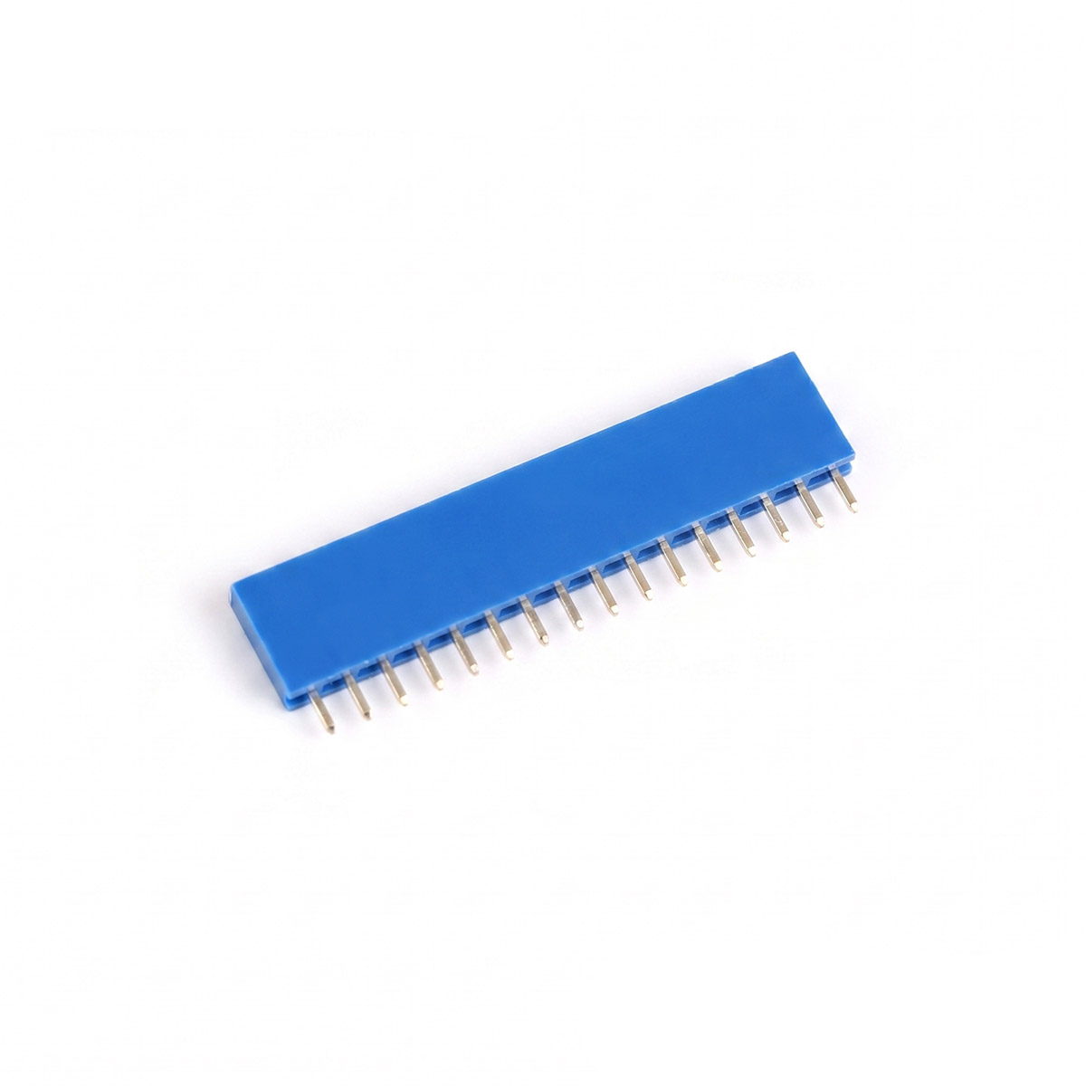 20x barrette femelle 16 broches 2,54 mm bleue – Image 2