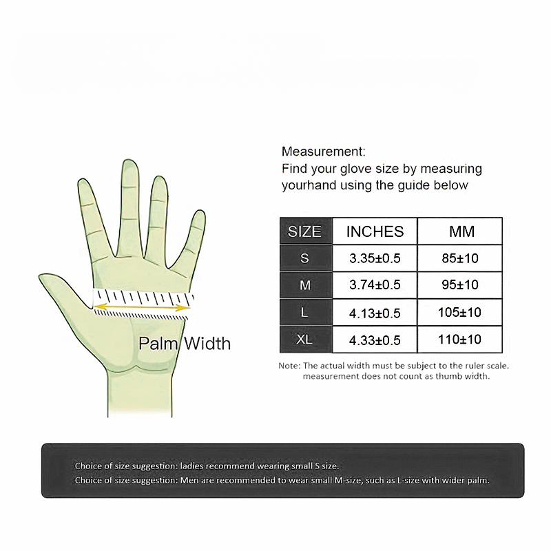 100 pièces Gants en nitrile noirs taille S gants jetables – Image 4