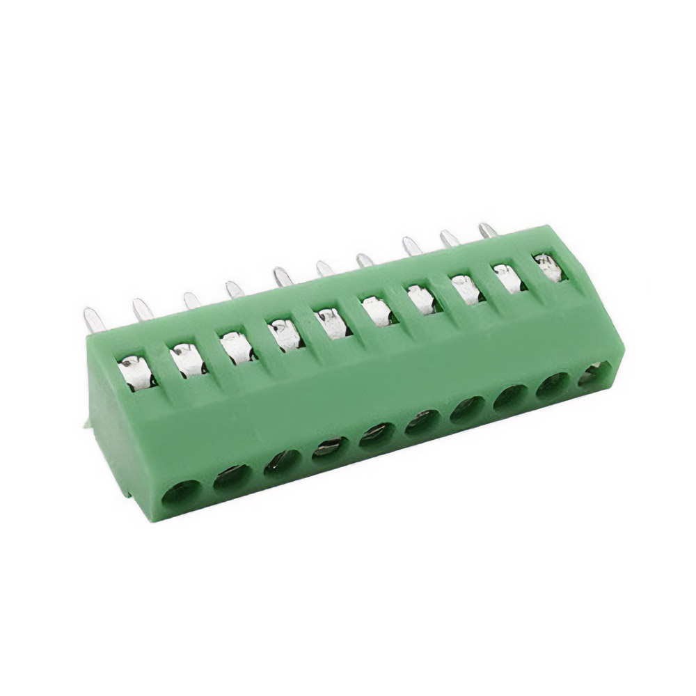 10x bornes à vis 10 broches 2,54 mm 150V 6A pour câbles 26-18 AWG – Image 4