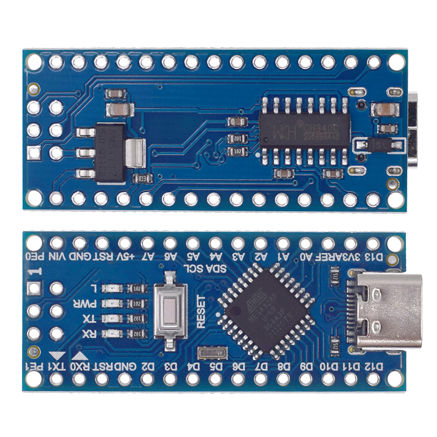 Carte Nano Mega328P V3.0 USB-C CH340G – Image 2