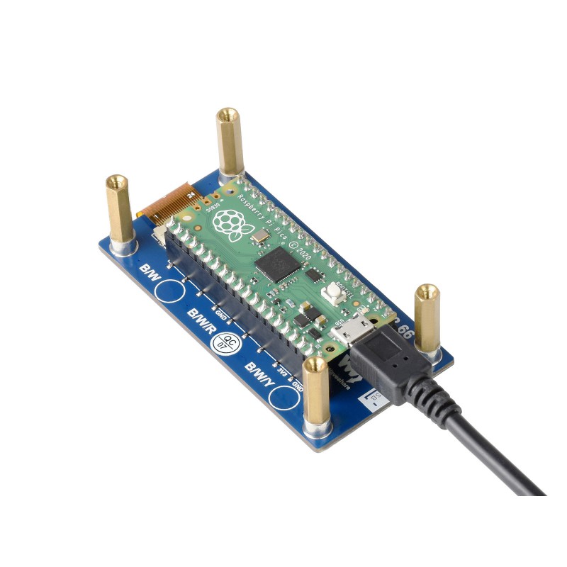 Waveshare 2.66" module d'affichage E-Paper (B) pour Raspberry Pi Pico 3 couleurs – Image 4