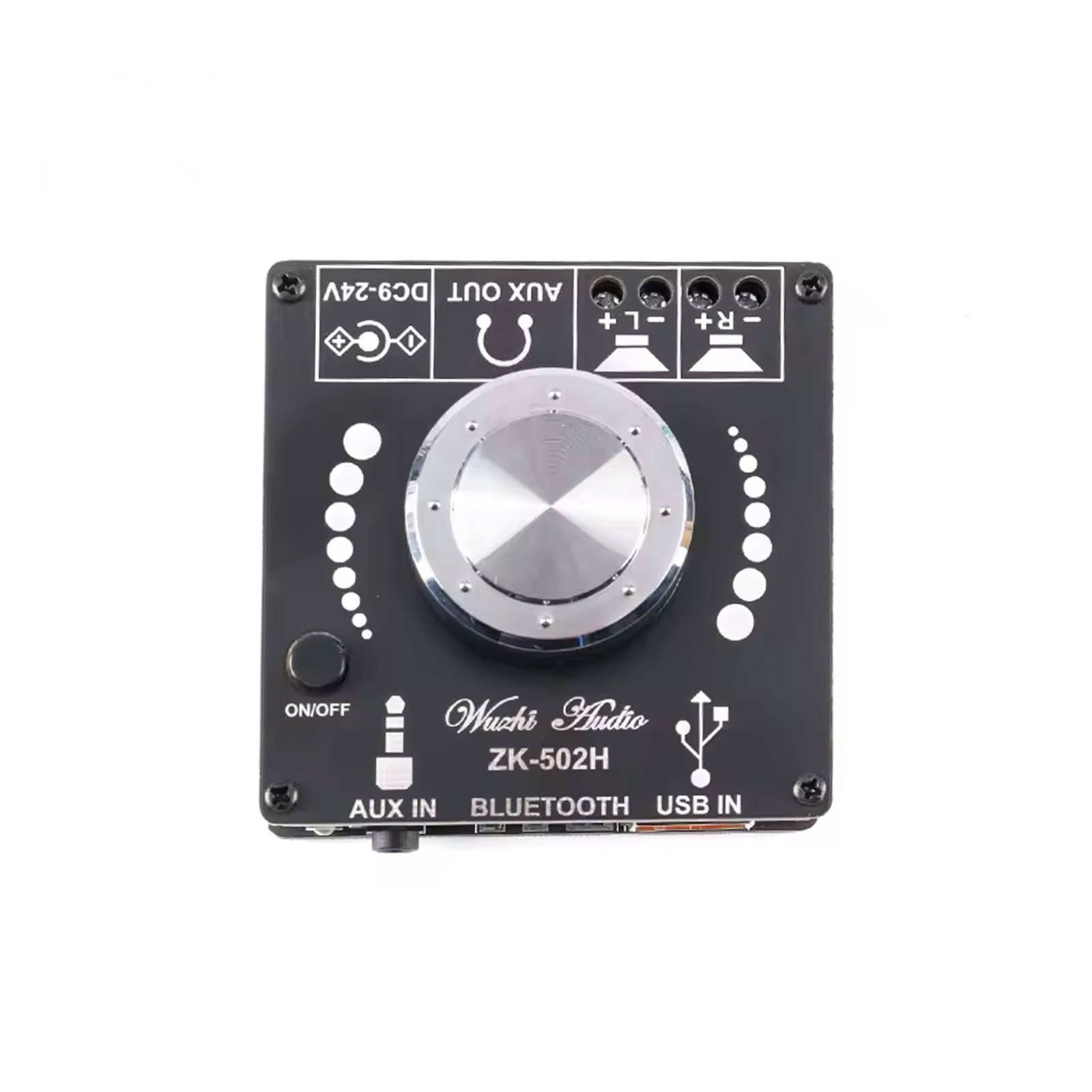 Module amplificateur ZK-502H Bluetooth 5.0 HIFI stéréo 2x50W TPA3116D2 AUX USB – Image 2