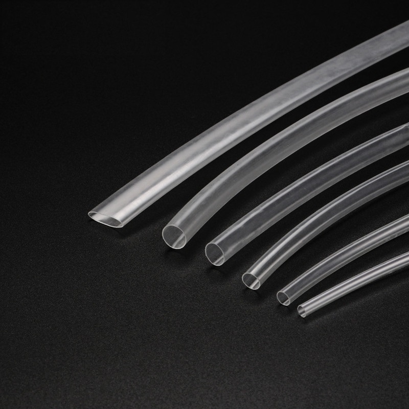 1m gainage thermorétractable 2:1 transparent Φ0.6mm au mètre