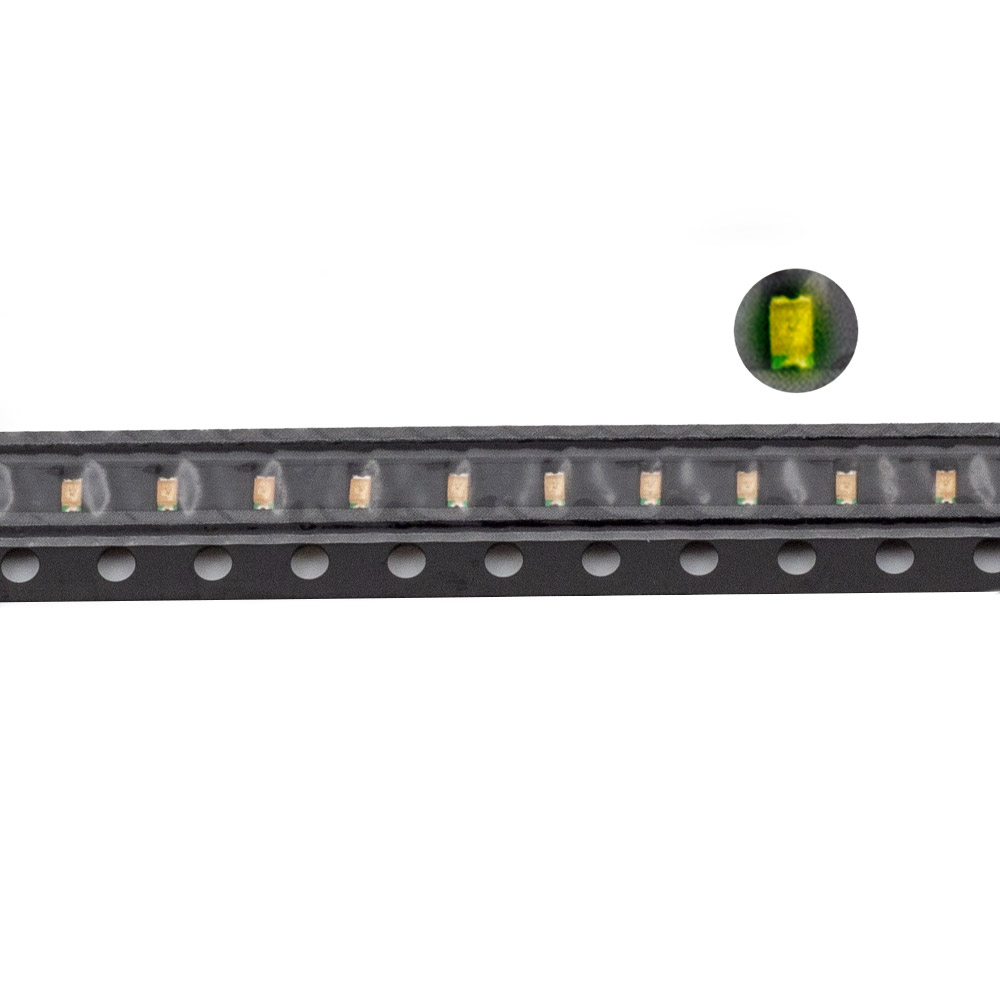 100 LEDs CMS 0603 vert-jaune
