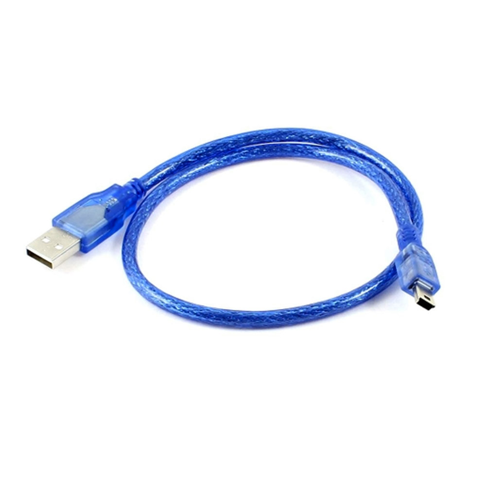 Câble Mini USB 30 cm connecteur USB-A vers connecteur Mini-B