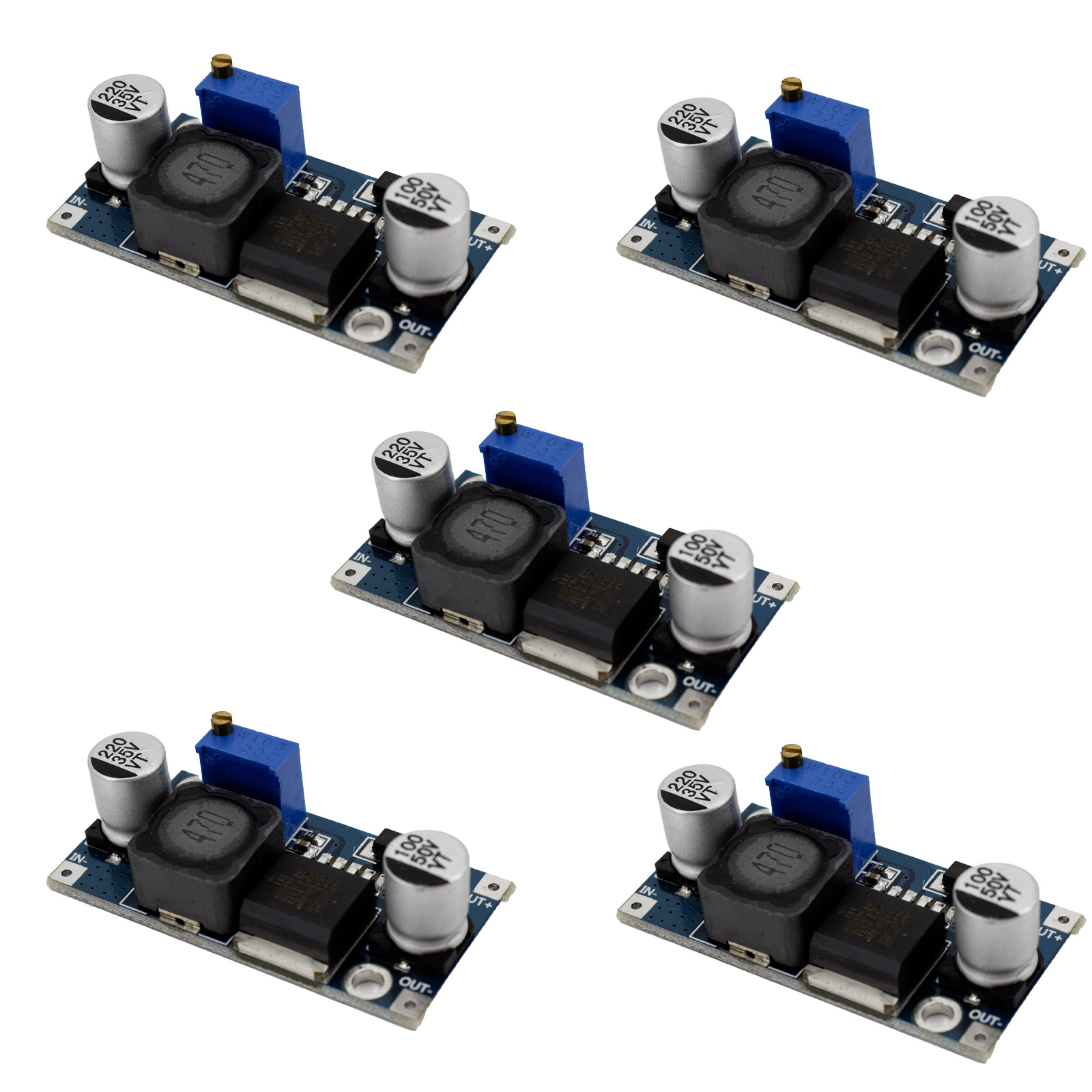 5x convertisseur de tension XL6009 module DC-DC Step-Up