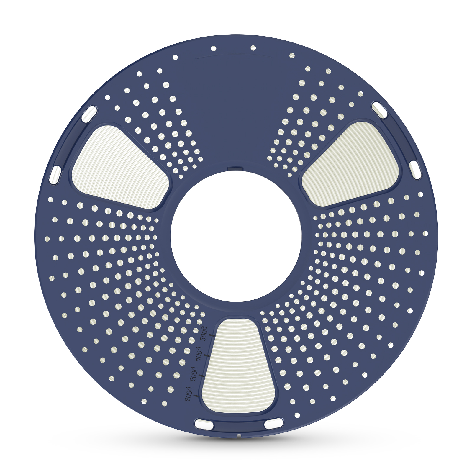 Filament Sunlu PLA phosphorescent blanc (blanc à vert) 1,75 mm 1 kg – Image 4