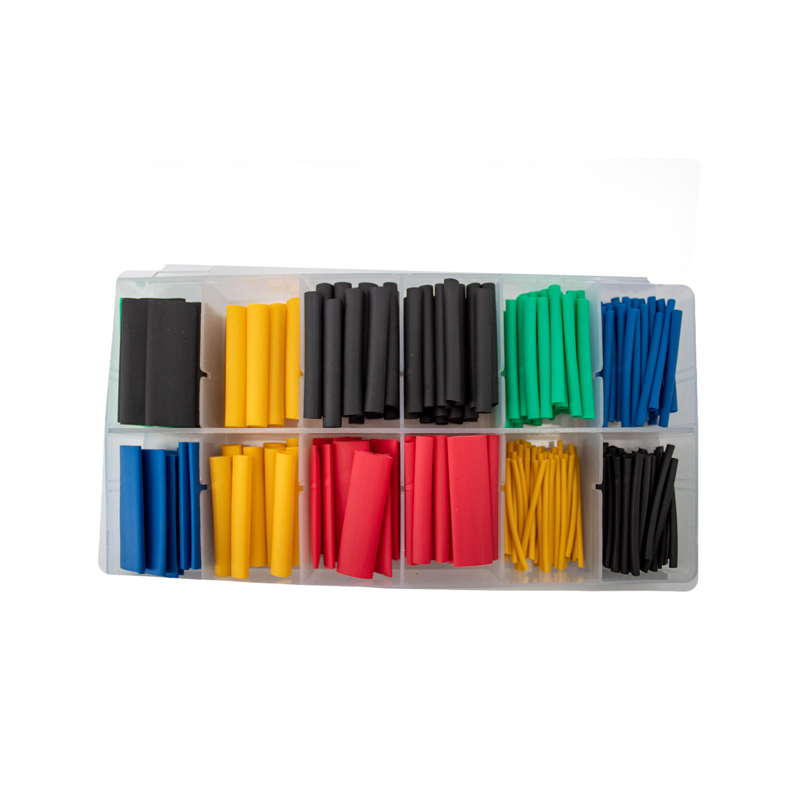 Kit de gaines thermorétractables 280 pièces dans une boîte solide