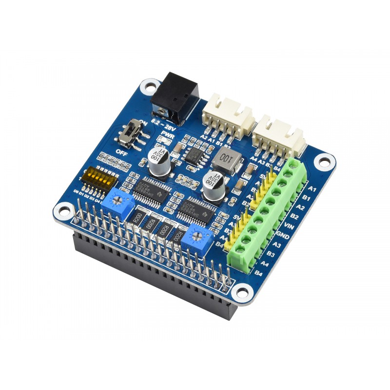 Waveshare Stepper Motor HAT pour Raspberry Pi