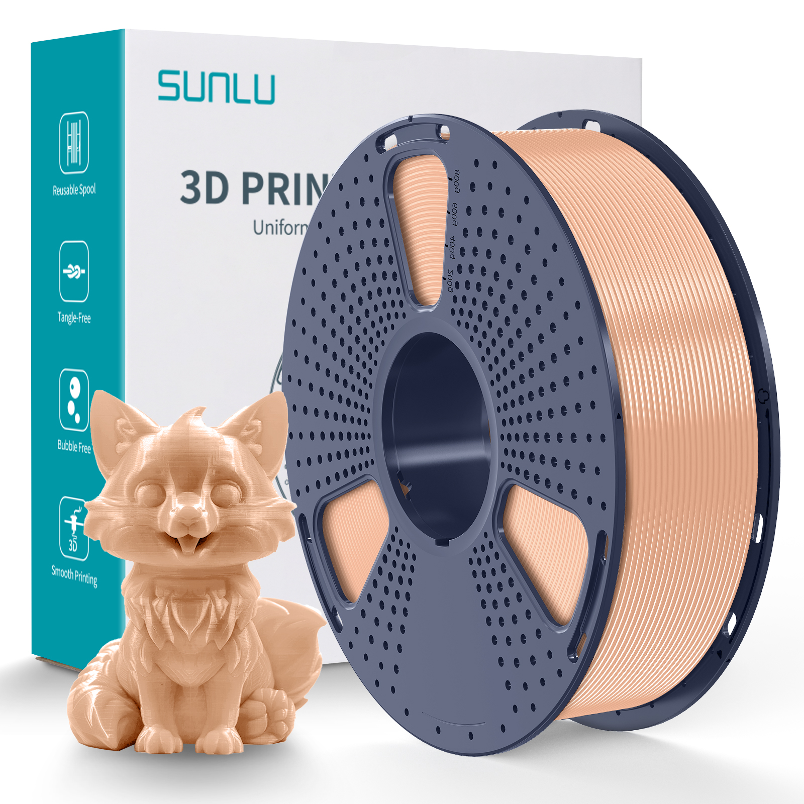 Filament Sunlu PETG Beige 1,75 mm 1 kg