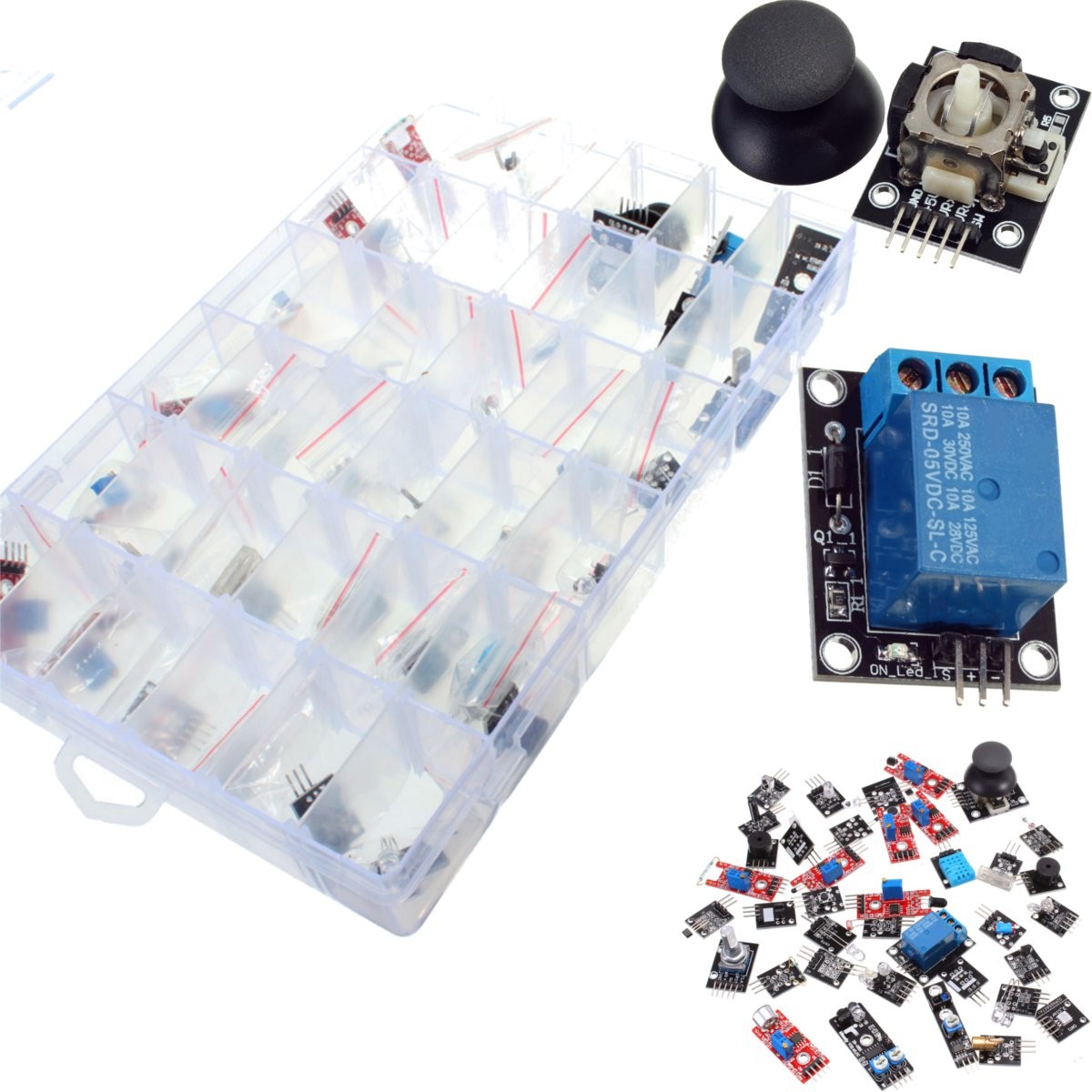 Kit de démarrage 37 capteurs dans une boîte en plastique – Image 5