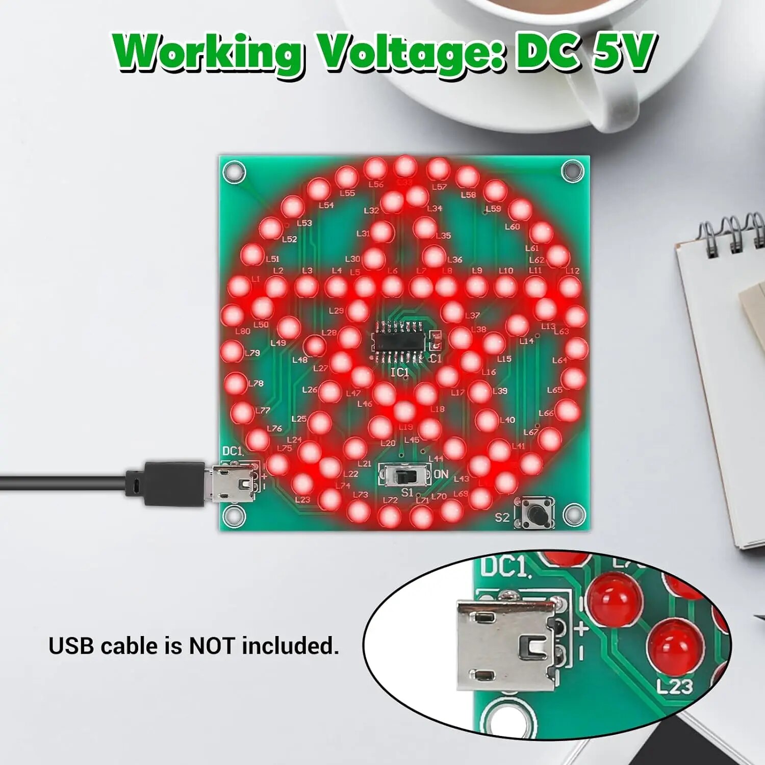 Kit LED Chenillard Étoile Pentagramme – Image 8