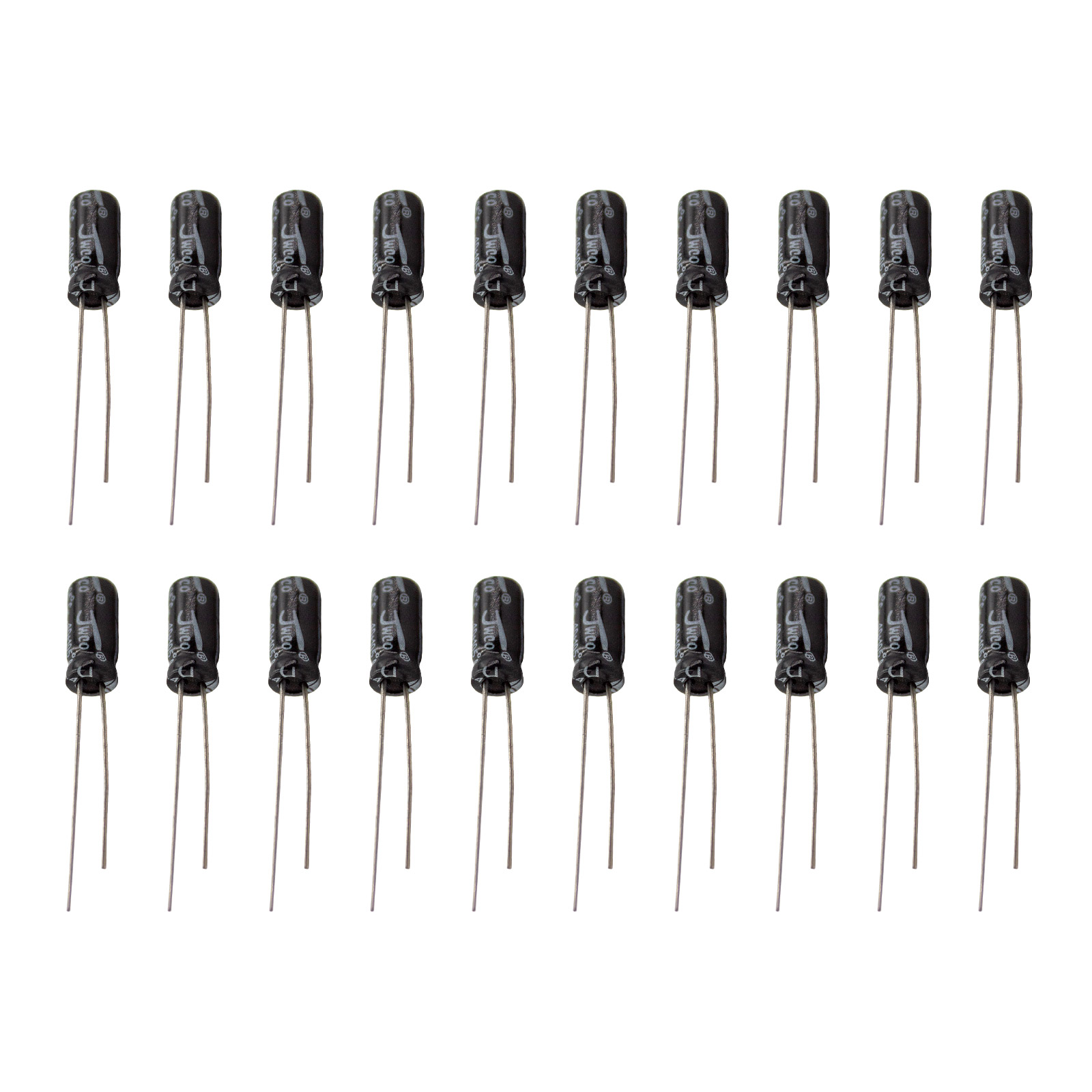 20x condensateur électrolytique 50V 3,3 µF 5x11 mm radial