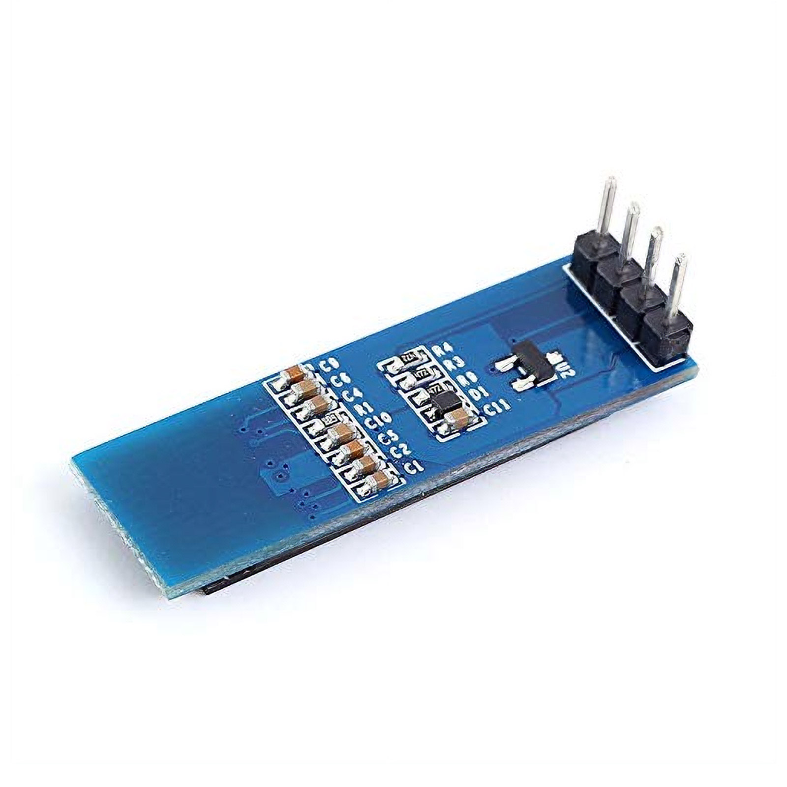 Écran OLED 0.87" blanc 128*32 module SSD1316 I2C – Image 3