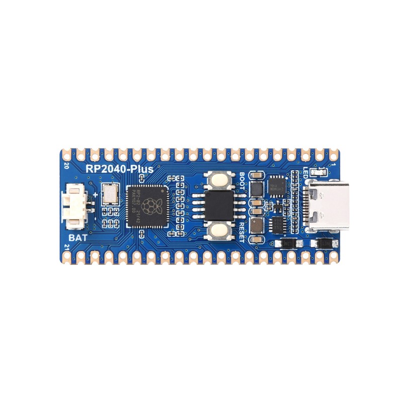 Waveshare RP2040-Plus Microcontrôleur 4 Mo (pré-soudé) – Image 3