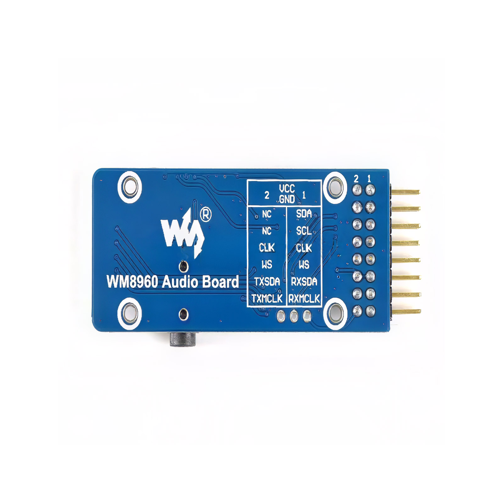Module audio Waveshare WM8960 CODEC stéréo compatible avec STM32 – Image 3