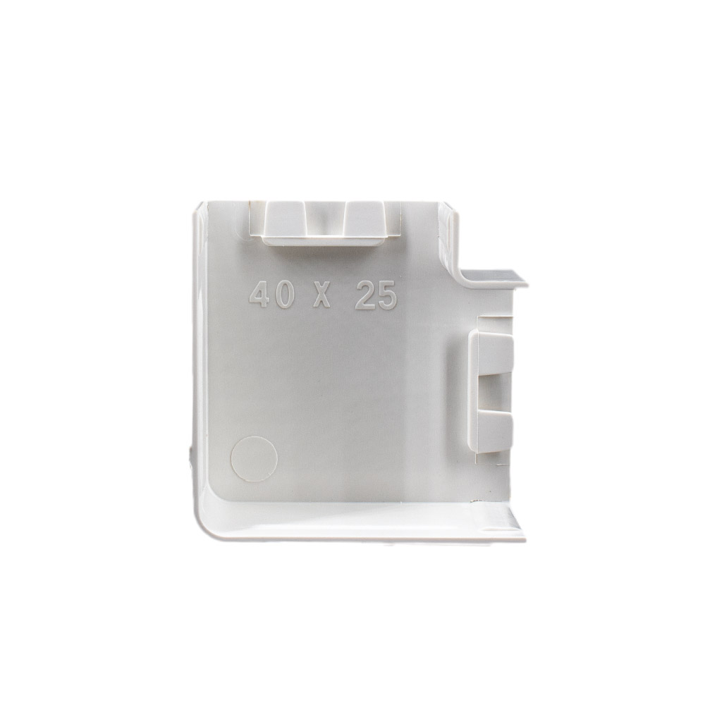 10x yourDroid goulotte en L 40x25 blanc