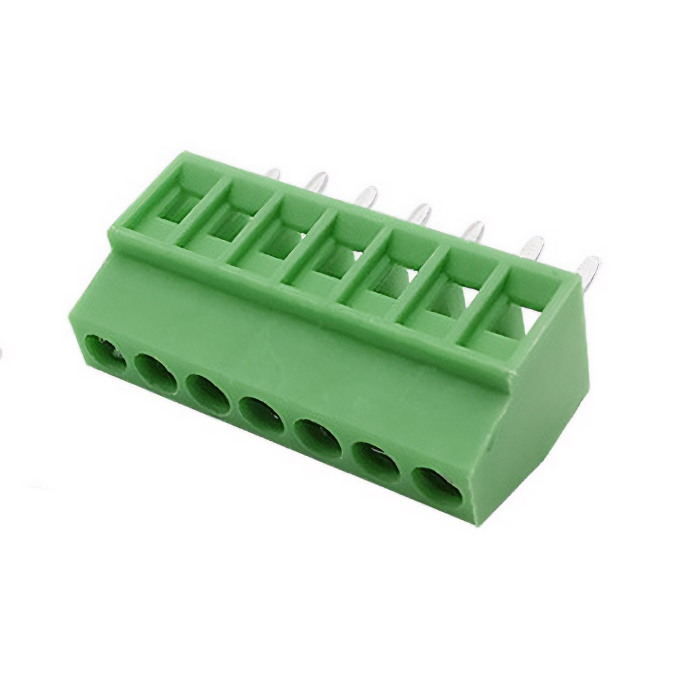 10x Bornes à vis 7 broches 2,54 mm 150V 6A pour câbles 26-18 AWG – Image 5