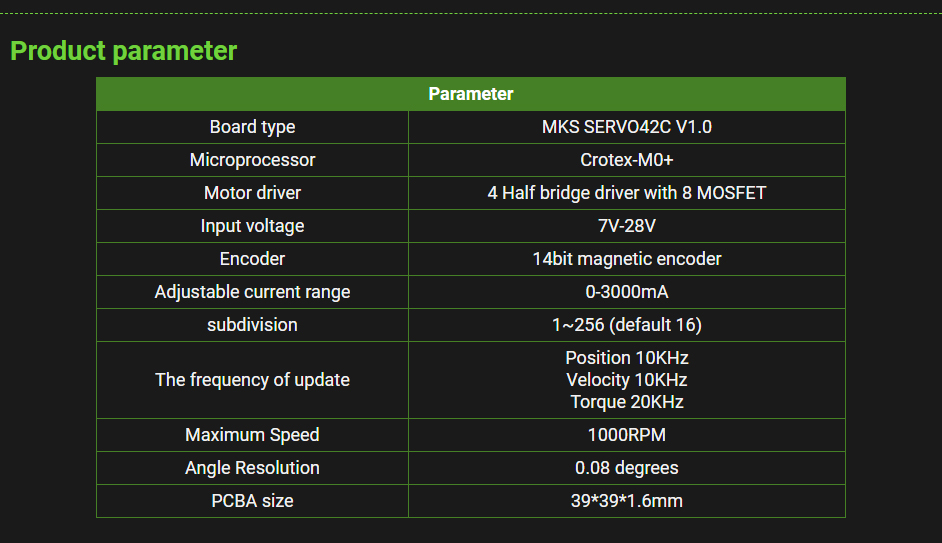 MKS Servo42C moteur pas à pas en boucle fermée – Image 6