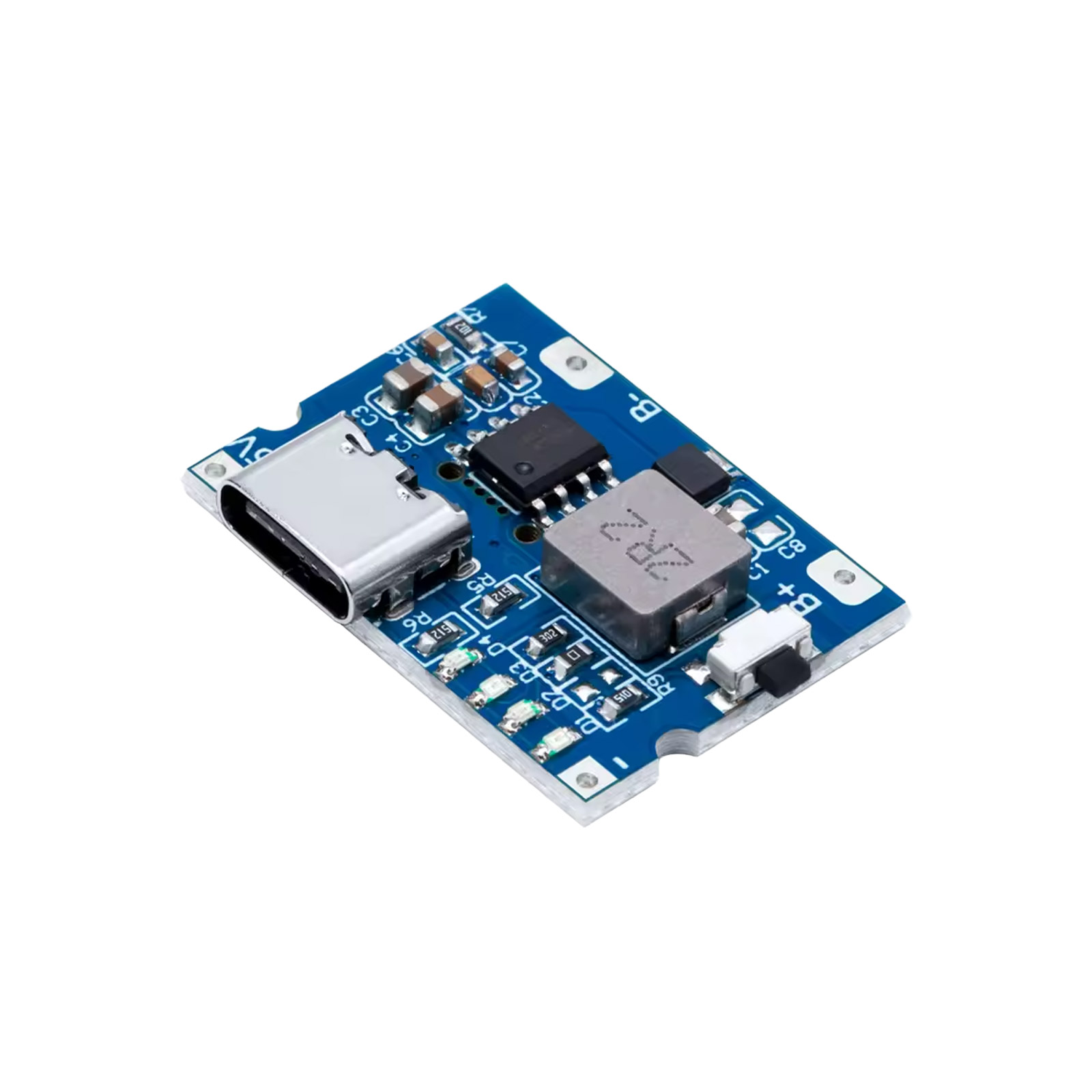 Module de charge et décharge USB-C pour batterie lithium 5V 2.4A carte chargeur LiPo