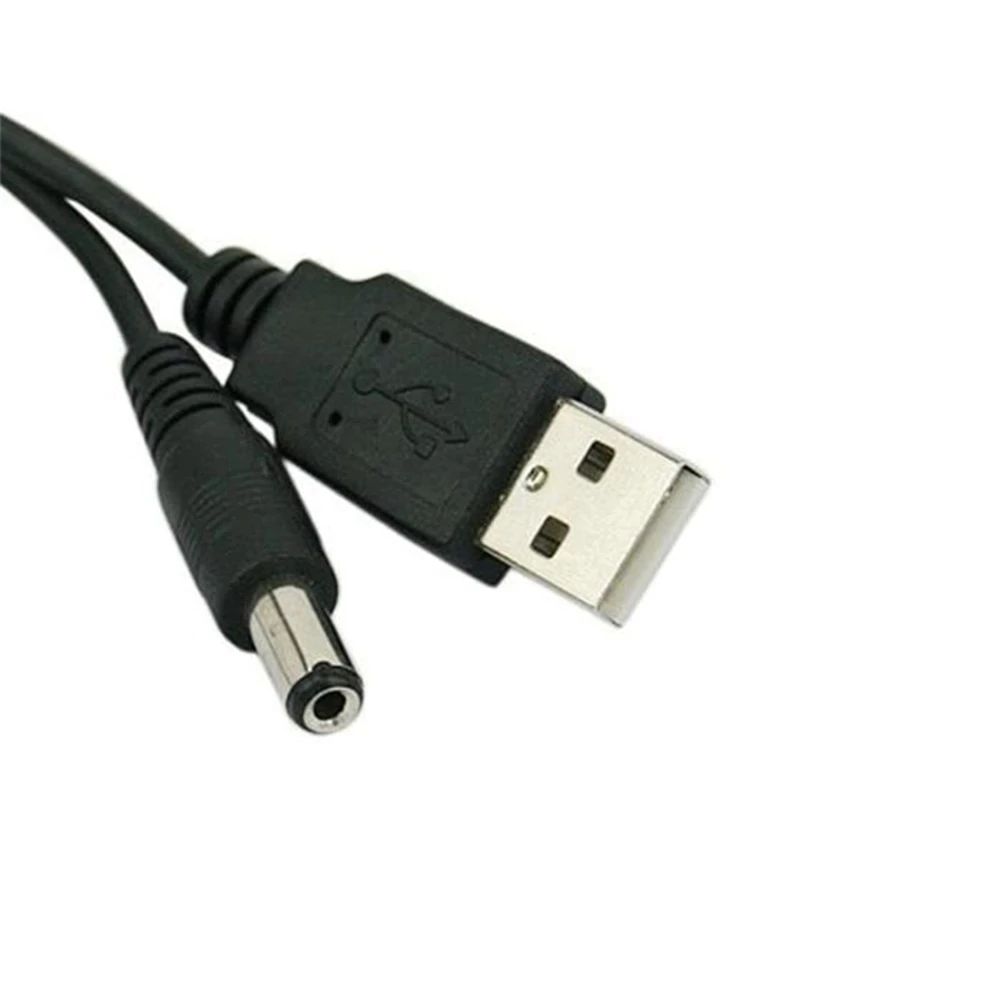 Câble d'alimentation USB 80 cm vers fiche DC creuse 5,5 x 2,1 mm – Image 2