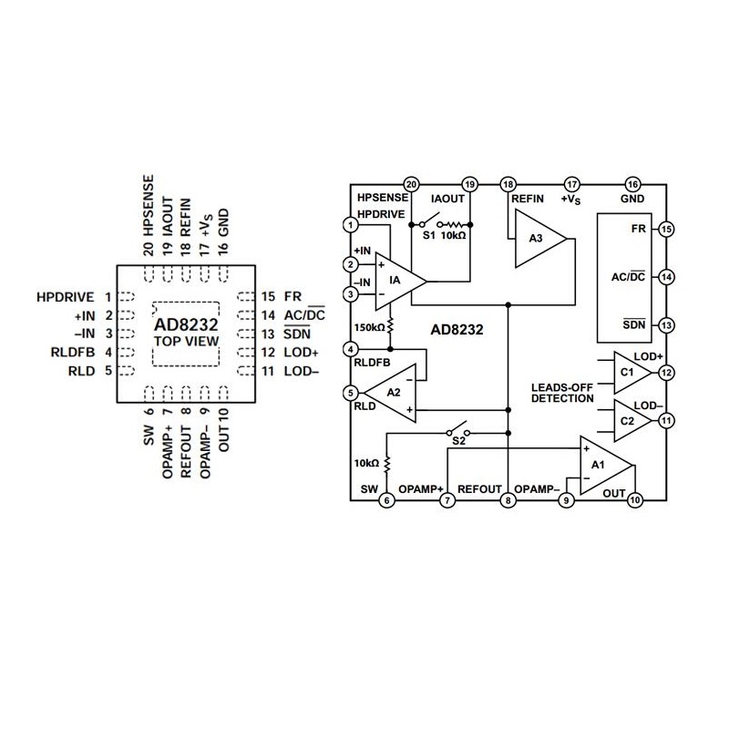 Module ECG AD8232 capteur de pouls – Image 6