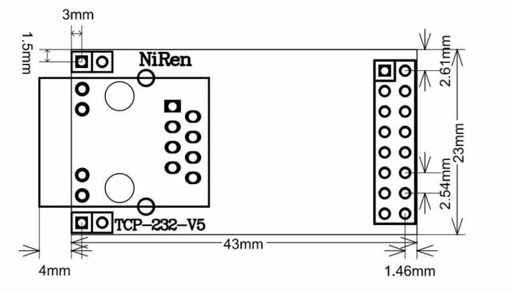 Module réseau convertisseur Serial vers Ethernet CH9121 – Image 3