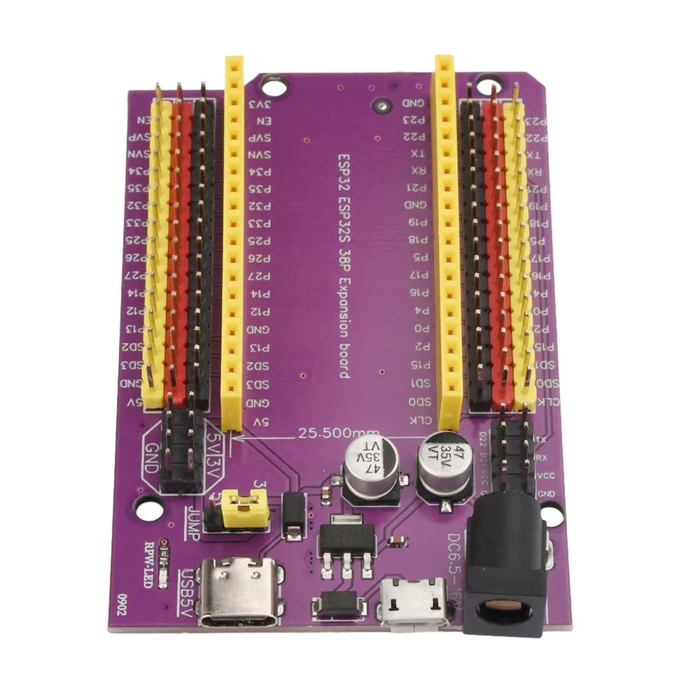 Carte d'extension pour ESP32 DevKitC Wroom32 38 broches – Image 3