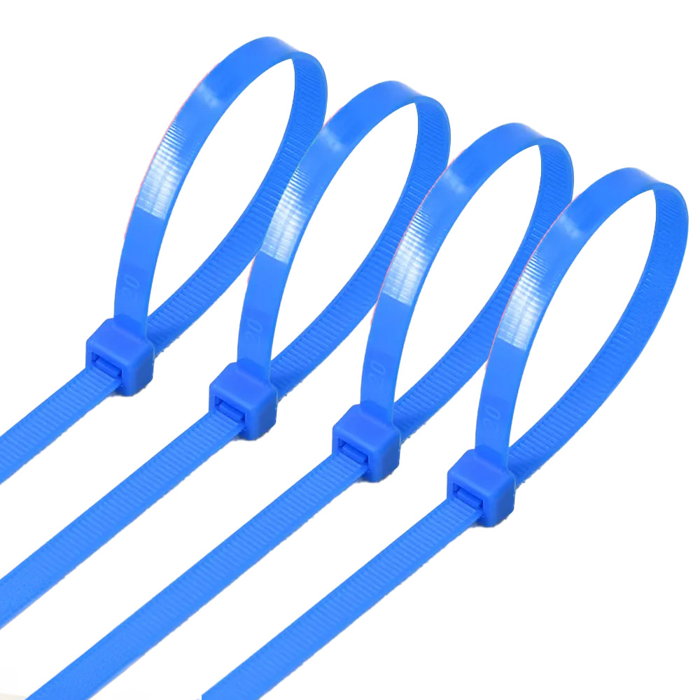 100 colliers de câble bleus 2,5*100 mm – Image 4