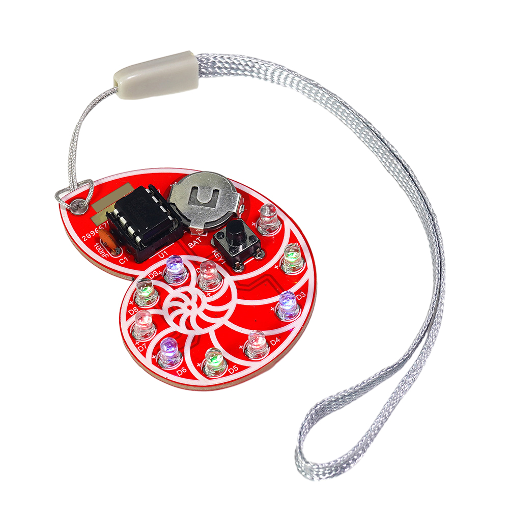 Kit chenillard LED pendentif coquillage
