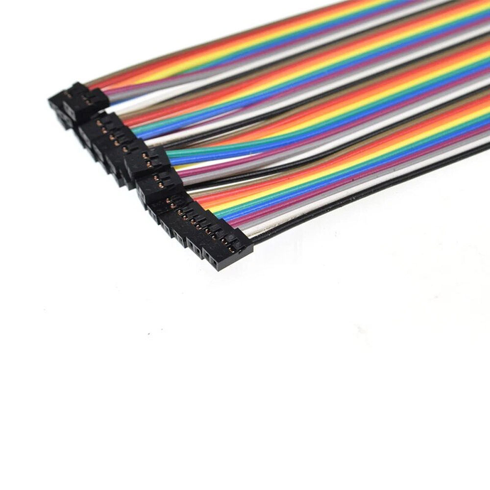10x câble Dupont 2 broches 2,0 mm femelle vers 2,54 mm femelle 20 cm – Image 3