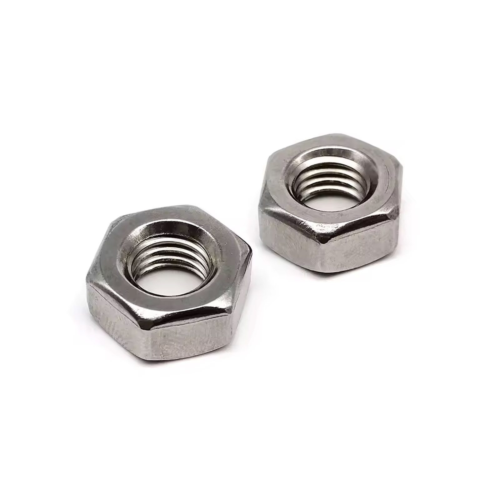 100x écrou hexagonal M2 DIN934 – Image 2