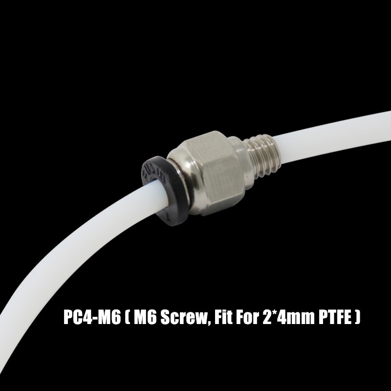 PC4-M6 Connecteur rapide Bowden traversant – Image 2
