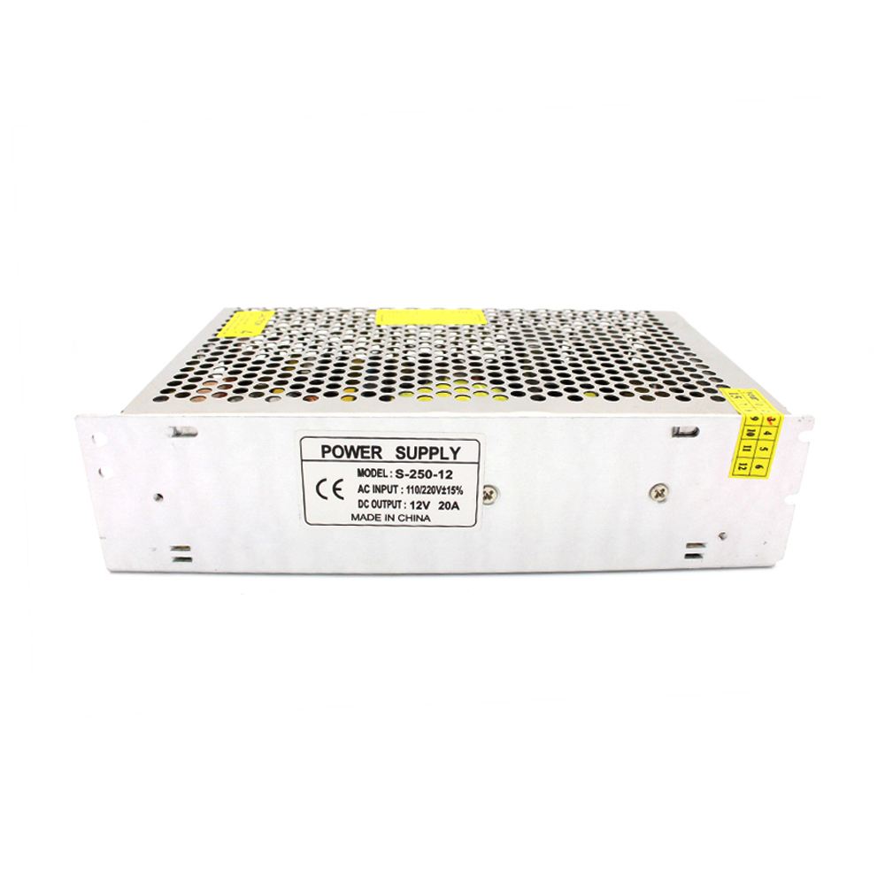 Alimentation 12V 20A 240W pour imprimante 3D / technologie LED – Image 5