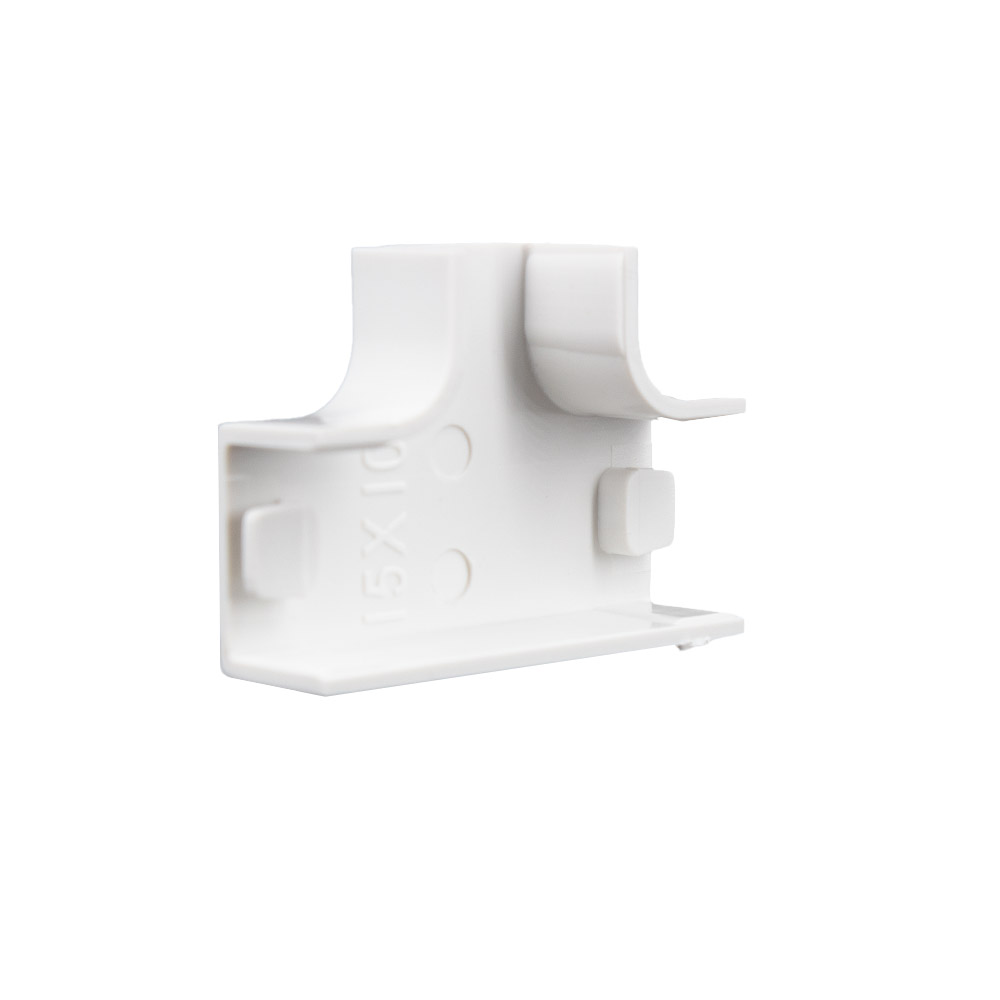 10x yourDroid pièce en T pour gaine de câbles 15x10 blanc – Image 2