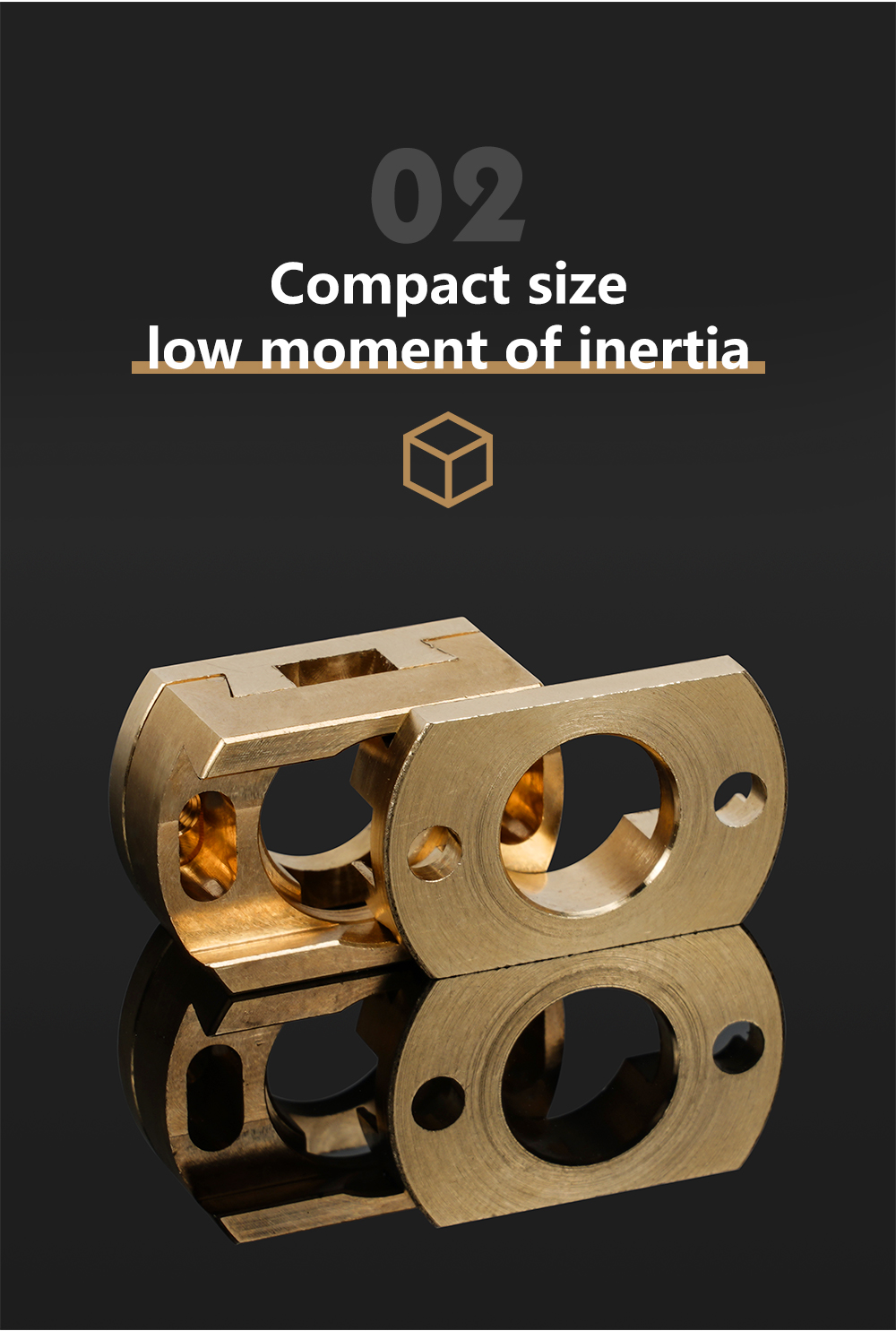Accouplement Oldham pour imprimante 3D Creality Ender-3 V2 CR-10 Upgrade – Image 6